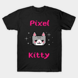 Pixel Kitty 8-bit T-Shirt